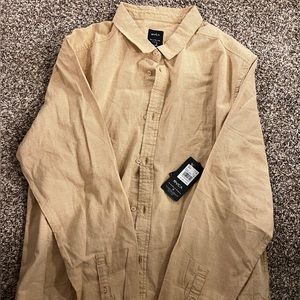 RVCA Slim Fit Button Up XXL
